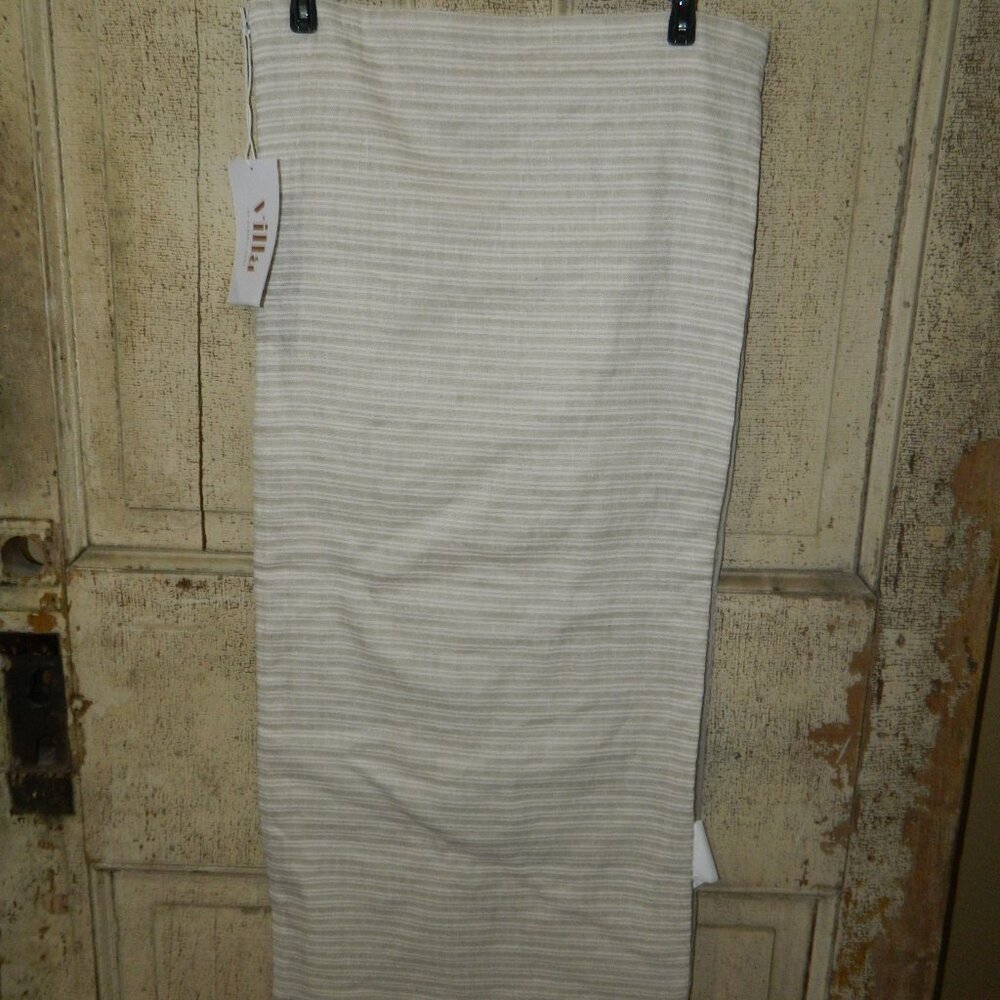 Villa by Classic Home/Pottery Barn Antolin Striped Lumbar Pillow Cove 16" x 36"